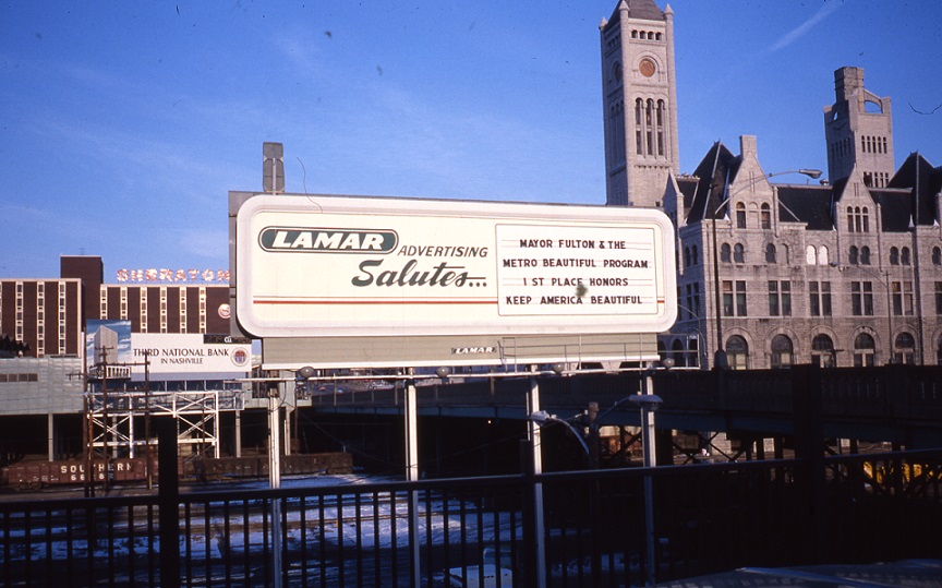 Billboard at Union Station - 1st Place City Beautiful Award