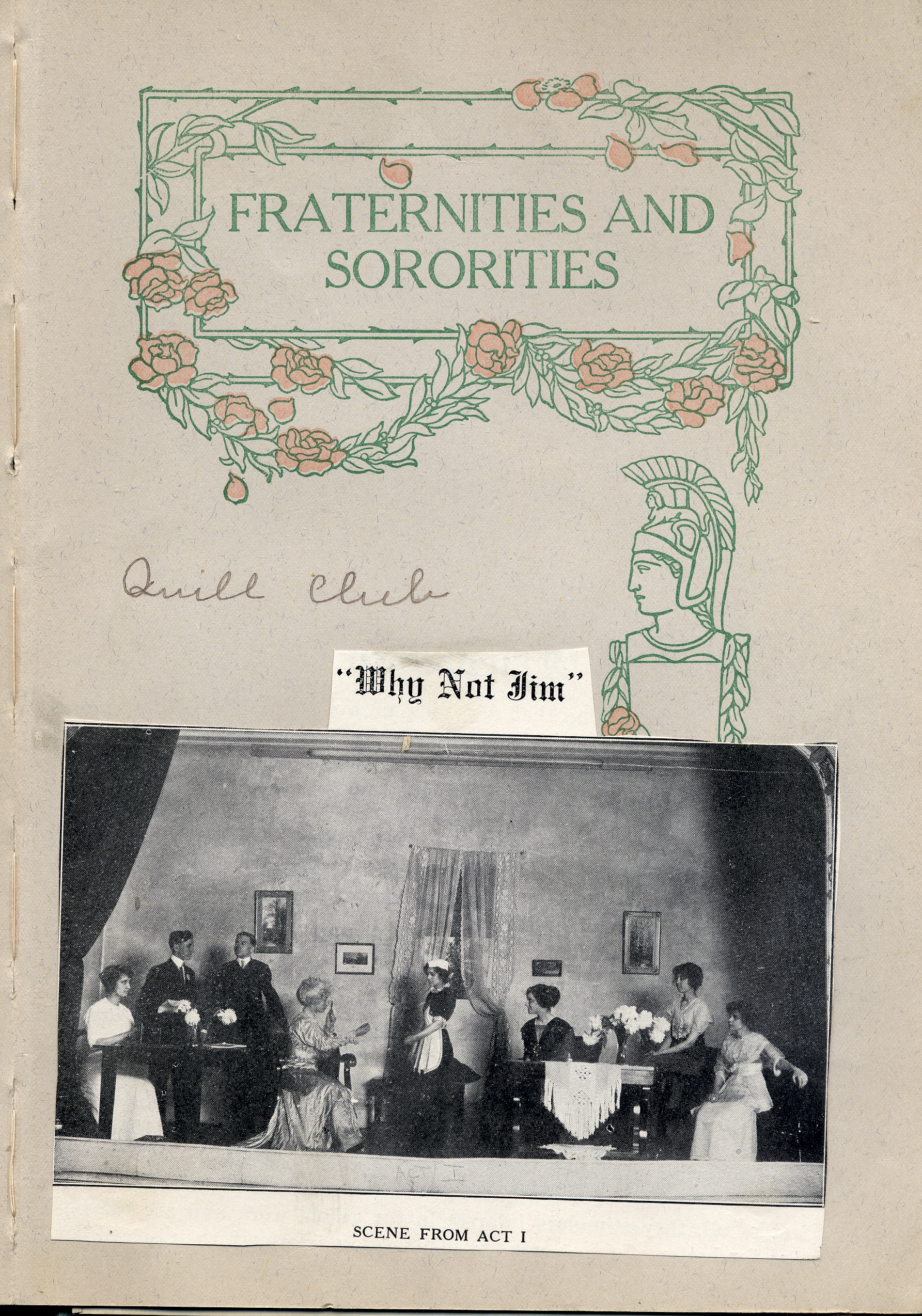 1913 Hume Fogg yearbook