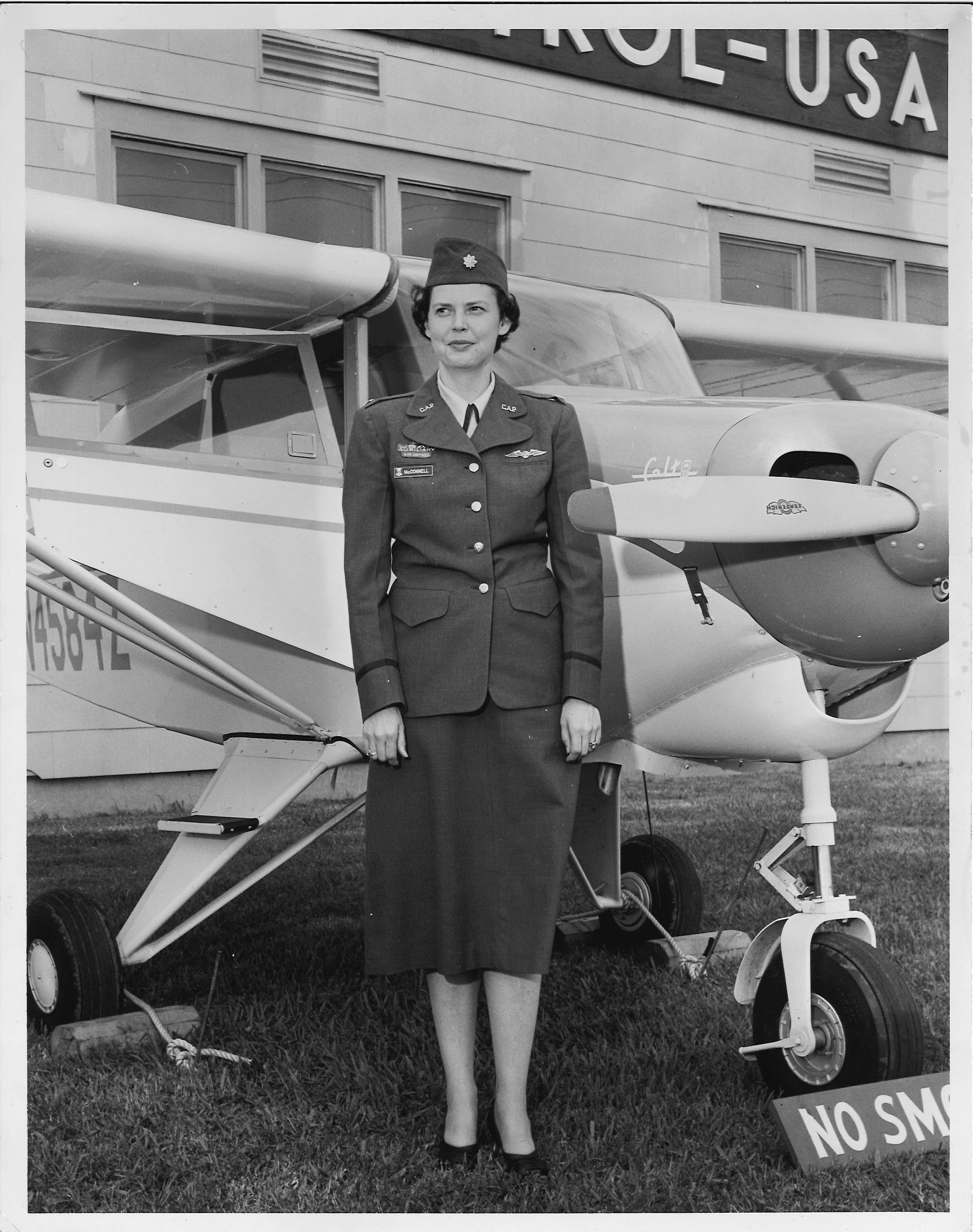 Georgianna McConnell in uniform