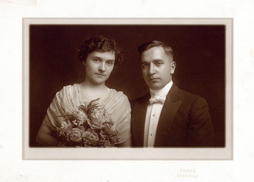 Figure VII. Bunch wedding portrait, 1914. 