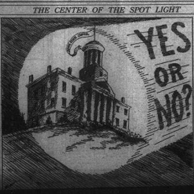 Clipping from the Journal and Tribune from August 18th, 1920