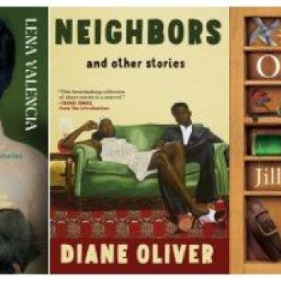 book covers: Mystery Lights, Neighbors, Old Crimes