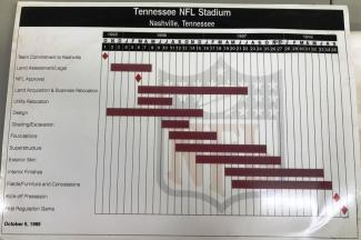 Tennessee Titans Adelphia Coliseum Stadium Replica