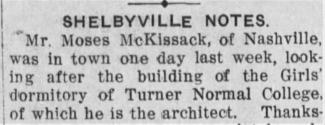 1912 Nashville Globe news clipping 