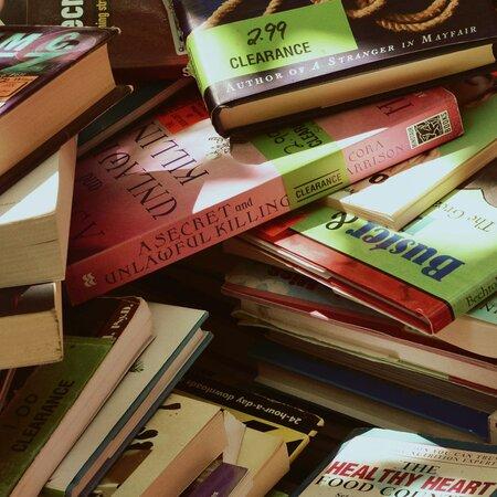 pile of books